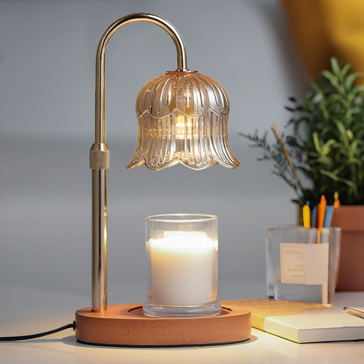Candle Warmer Lamp with Timer