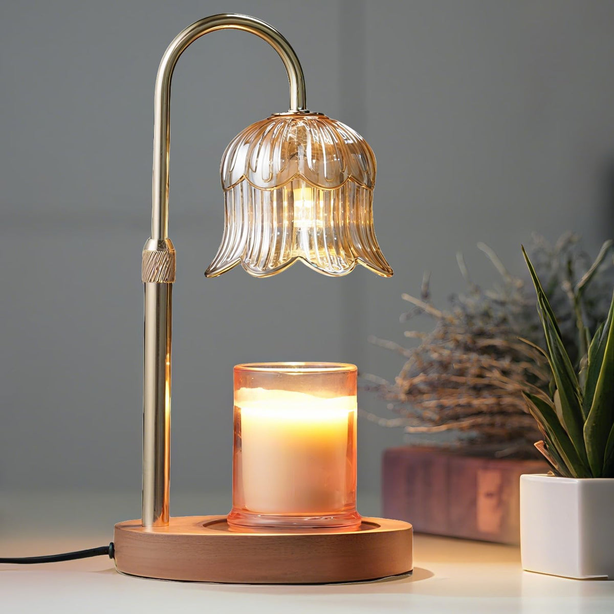 Candle Warmer Lamp with Timer
