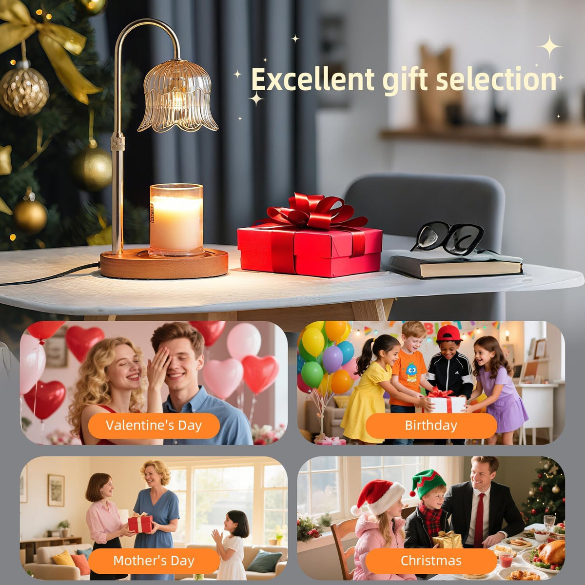 Candle Warmer Lamp with Timer