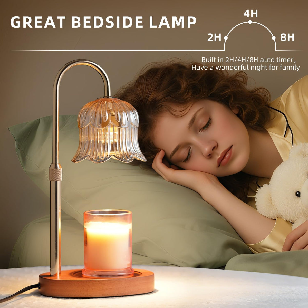 Candle Warmer Lamp with Timer